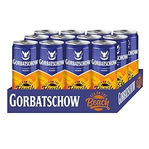 Gorbatschow Sex on the Beach (12 x 0,33 l) 10 Prozent vol. – der beliebte Cocktail-Klassiker fertig gemixt in der Dose…