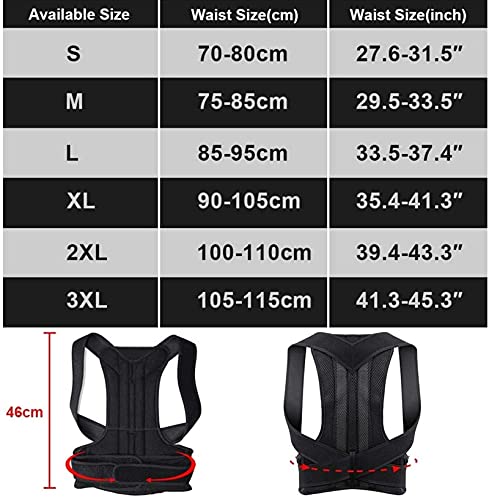 Correcteur de posture à sangles réglables doubles pour un maintien du dos optimal