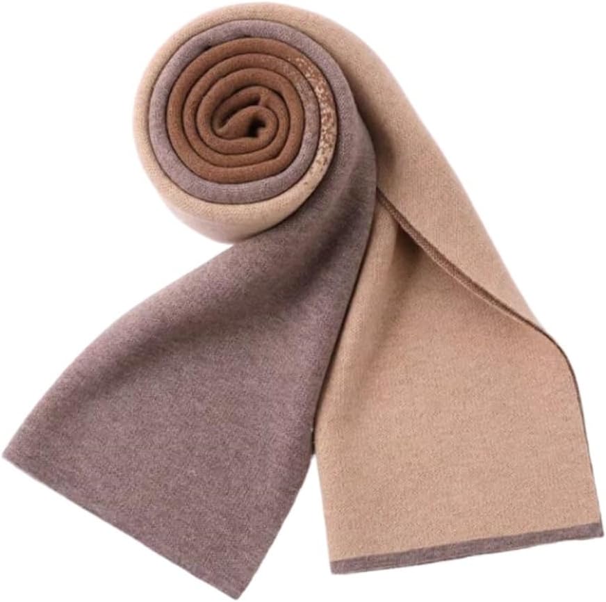 JSEIAJB Wool Scarf, Versatile For Men In Autumn And Winter, Warm And Gift Giving