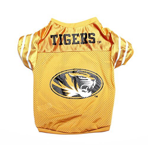 Pet Goods NCAA Missouri Tigers Collegiate Pet Jersey, Small
