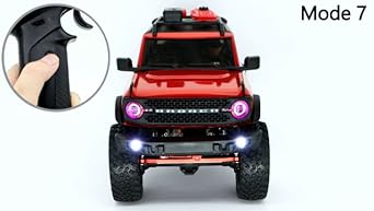 電灯虫　エアコキ　カスタムパーツセット Amazon.com: EPINON RC Light RC Headlights Angel Eyes with 12