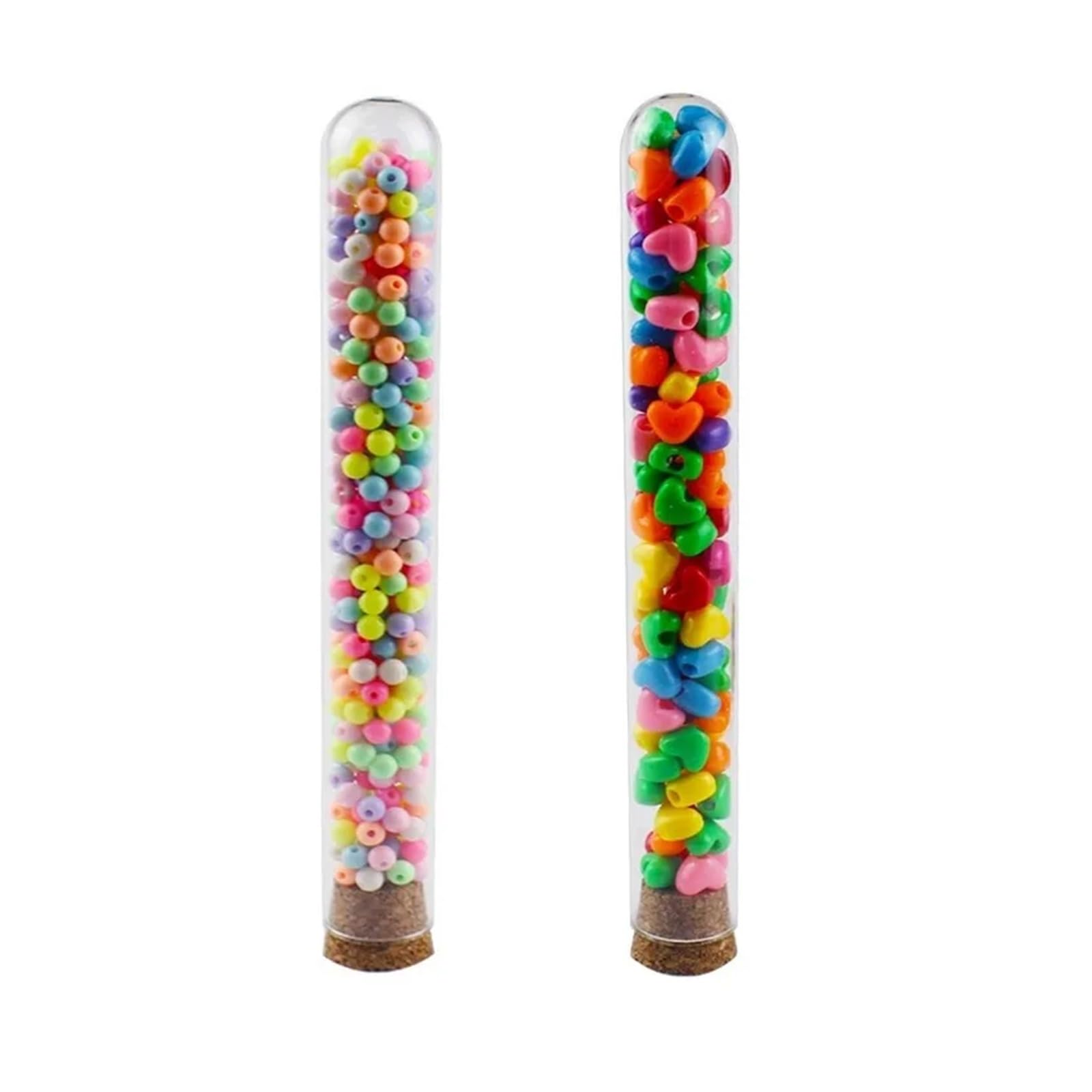 Tubos De Ensayo 15 unids/pack 80 ml 25 × 200 mm tubos de ensayo de vidrio con tapón de corcho y 1 cepillo