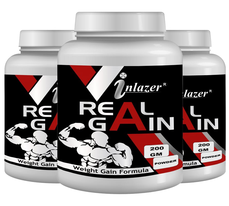 Inlazer, Weight Gain Powder For Promote Muscle Develop And Improve Energy & Nutrition Food Supplement With Natural Fat Energy Inlazer, Weight Gain Powder For Promote Muscle Develop And Improve Energy & Nutrition Food Supplement With Natural Fat Energy
