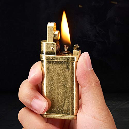 Encendedor Vintage Laicengo de Kerosene en Latón miniatura 3