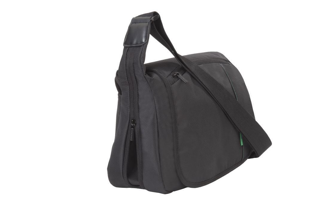 RIVACASE 7450hochwertige gepolsterte SLR Foto- Kamera- Tasche für DSLR Kameras und Zubehör, kompatibel mit den meisten Spiegelreflexkameras / schwarz grün