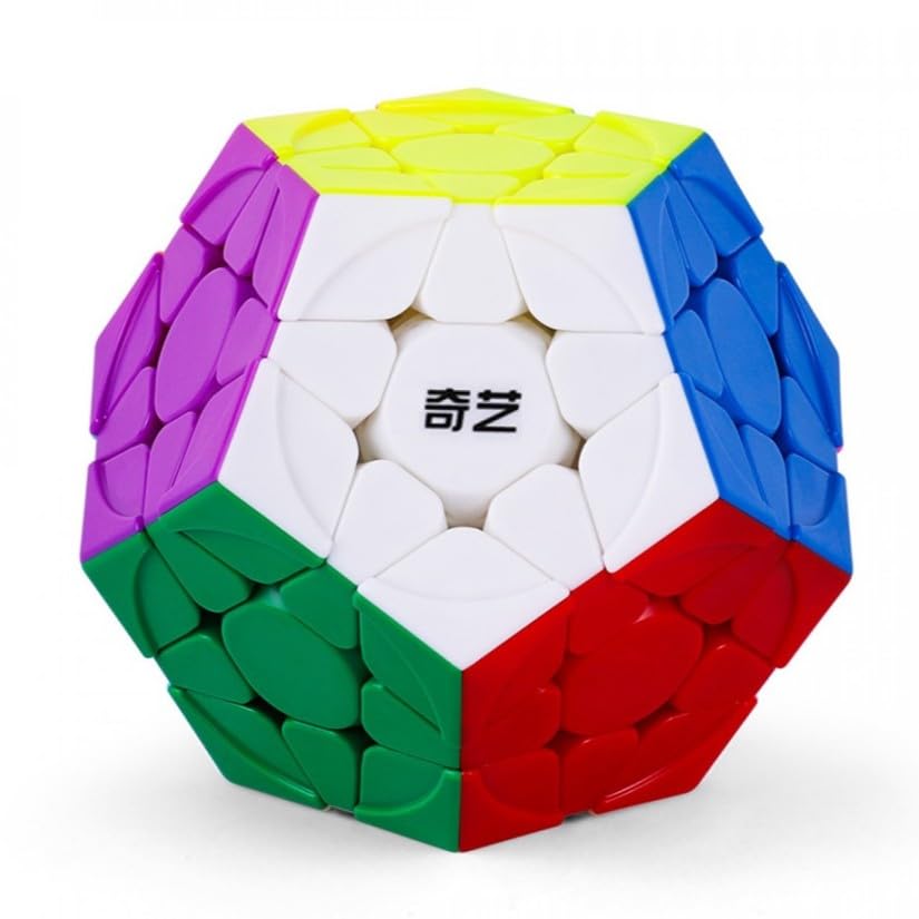 QiYi Warrior Megaminx Stickerless Puzzle Cube – Megaminx with Rounded Arc Design, Smooth Turning & Anti-Stick Mechanism, Durable Bright Colors, Brain Teaser Toy for Kids & Adults-image-6