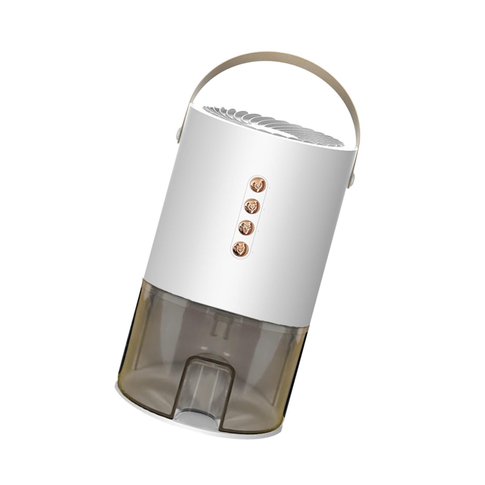 ATORSE Air Dehumidifier Compact Electric Mini Dehumidifier for Basement Bathroom RV white