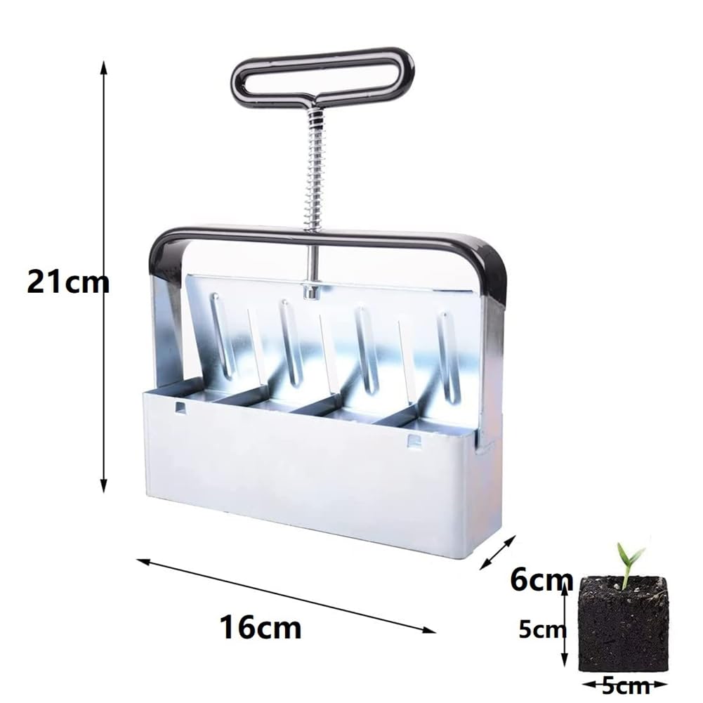 Urządzenie do formowania bryłek ziemnych, Ręczne urządzenie do tworzenia bloków gleby grudek Opóźniacz Narzędzia ogrodowe