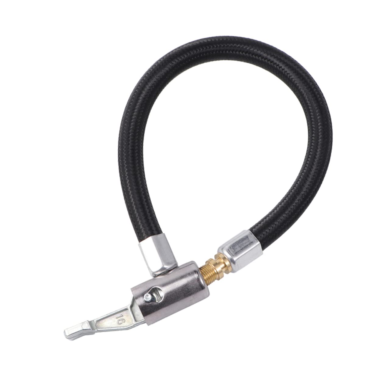 MUCKLILY Pump Hose Adapter Inflating Tube Locking Chuck for Bike Car Tire Pump (10cm)