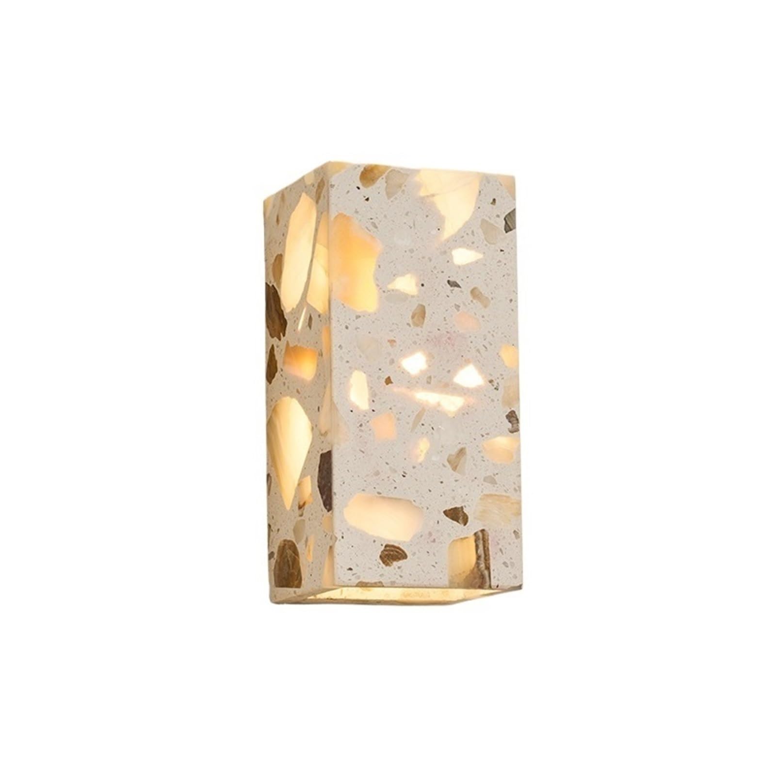 E7v2T9k6 Wall Lamps Staircase Corridor Aisle Wall Lights Balcony Entrance Translucent Stone Atmosphere Lamp Sconce Decor