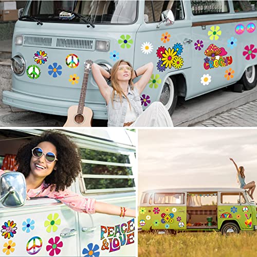 Imanes decorativos estilo hippie 25 piezas BBTO miniatura 7