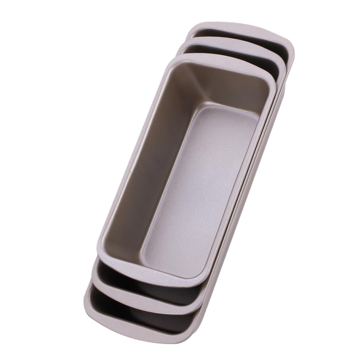 3 Piezas Molde para Pan Rectangular Antiadherente de Calidad Alimentaria Molde para Hornear Pan de Resistente al Calor para Uso Casa o Comercial