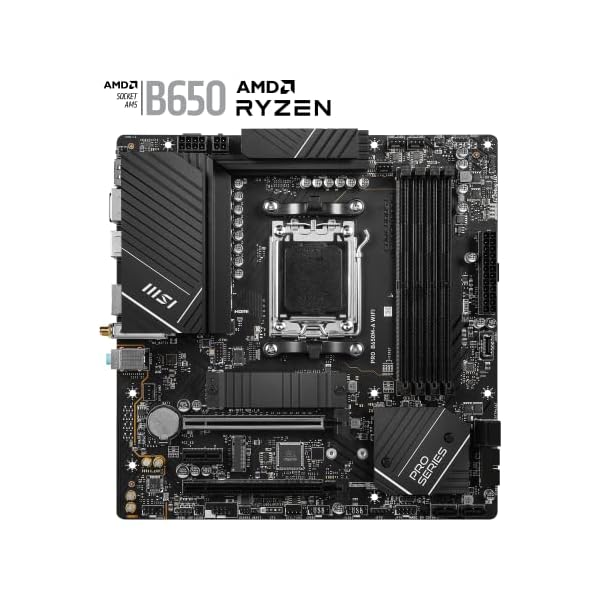 msi PRO B650M-A WiFi Placa Base, Micro-ATX - Image 3