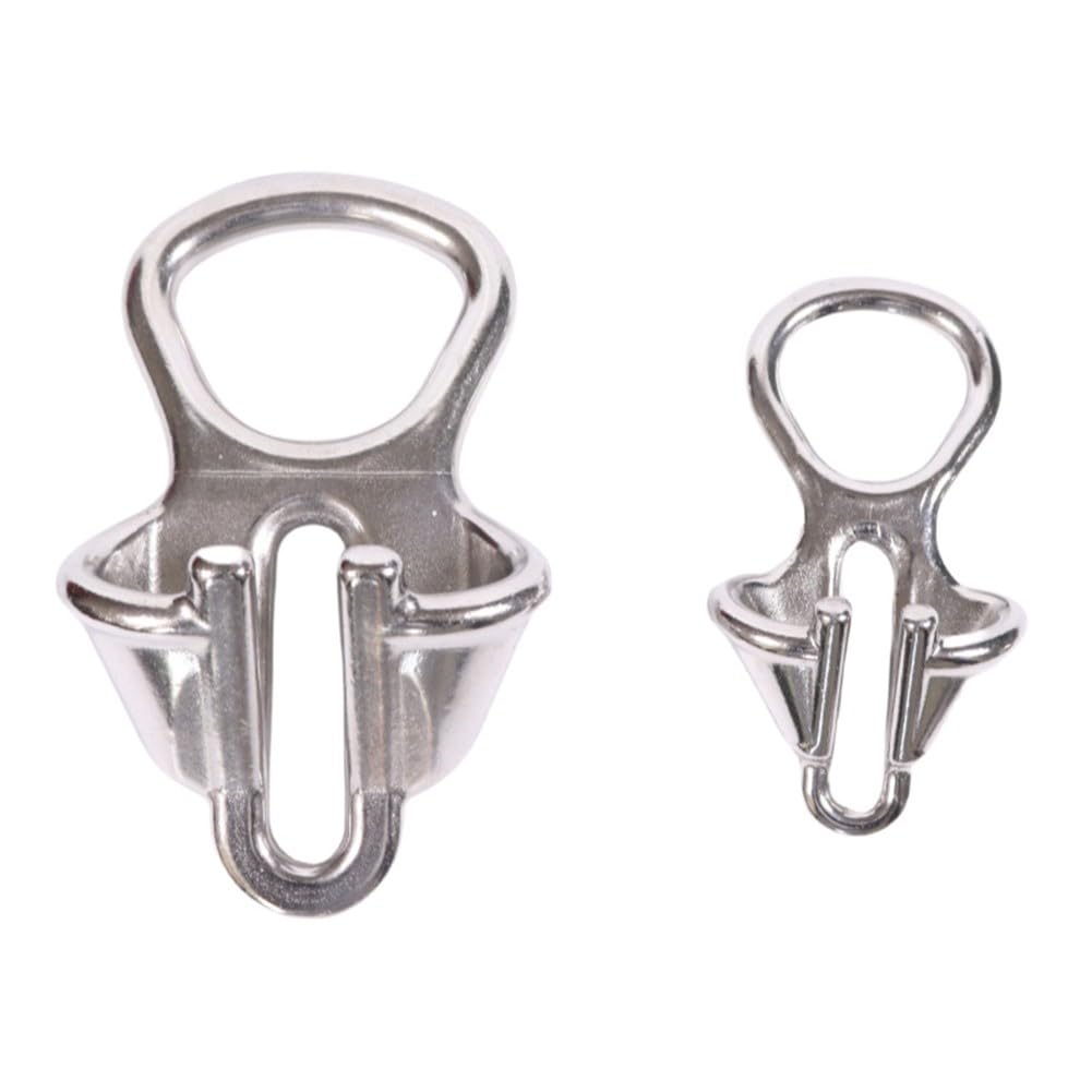 316 per Acciaio Inox Anchor Stopper 6-12mm Corda, per Marine Hardware Blocco per Anello di Ormeggio Dispositivo 10-12mm