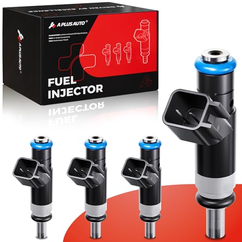 A Plus Auto 4 holes Fuel Injectors Set of 4, Compatible with Jeep Compass 2007-2017, Patriot 2007-2017, Dodge Caliber 2007-2012, Journey 2009-2015, Avenger Chrysler 200 Sebring-2.0L 2.4L L4