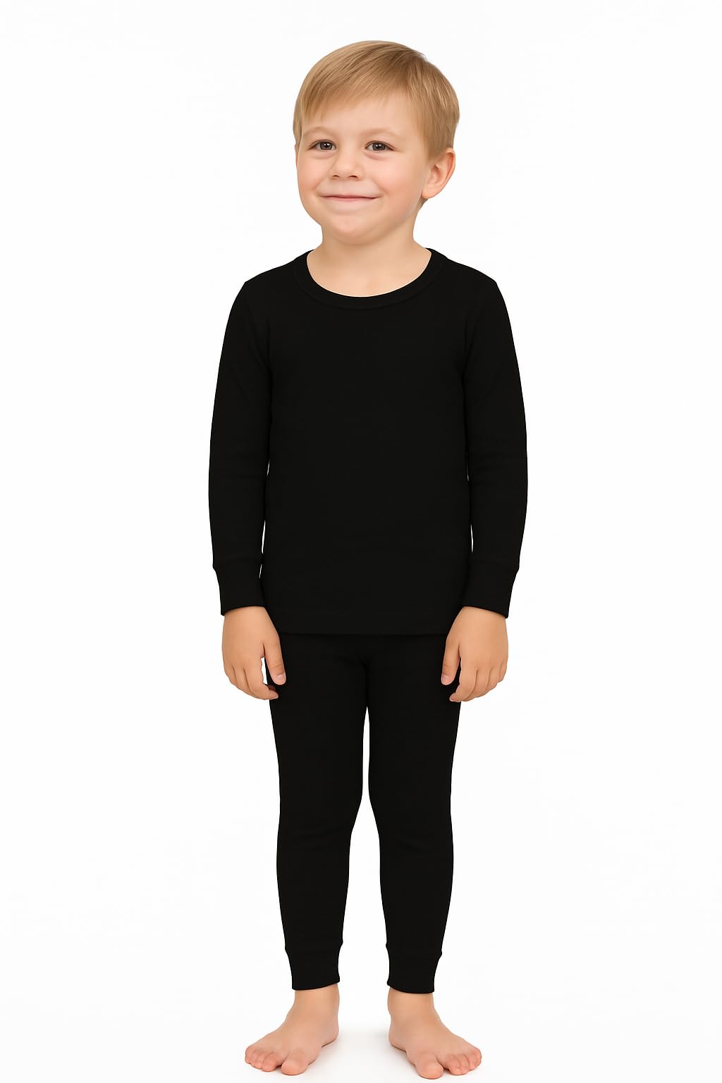 Ultra Thin and Warm Base Layer Thermal wear Set (Unisex)-image-32