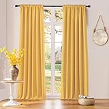DONREN Gold Yellow Backdrop...