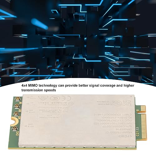Módulo de tarjeta 4G LTE, velocidad de descarga 4.67Gbps, 4x4 MIMO, módem GNSS 5G 4G LTE 3G WCDMA para laptop y escritorio miniatura 2