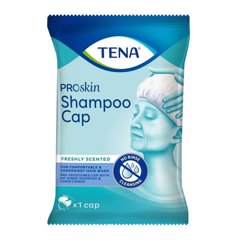 Waterless NoRinse Shampoo and Conditioner Caps by Tena Convenient