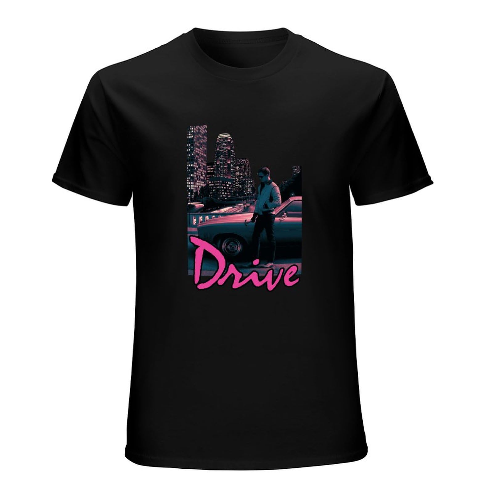 Lightnin Unisex Black Drive V9 Movie Poster Ryan Gosling T-Shirt S S