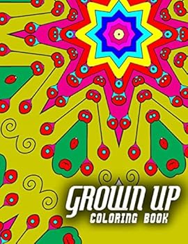 Paperback GROWN UP COLORING BOOK - Vol.8: grown up coloring book mandala Book