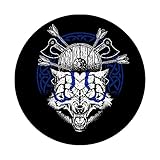 Zoom IMG-2 vintage vichinghi mitologia norrena fenrir