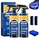 2Pcs Quick Effect Coating Agent, 3 In 1 Hoher Schutz Schnelles Auto-Beschichtung Spray Auto, Car Coating Spray, Autolack-Schnellwachs-Polierspray, Multifunktionales Beschichtungs- Erneuerungsspray (C)