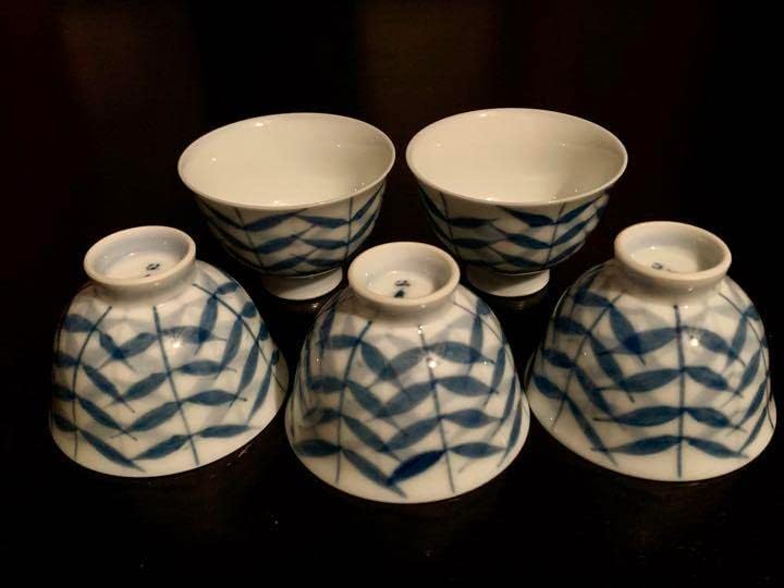 高橋道八造 青華漢詩文煎茶碗5客 完品無傷 煎茶道具 送料無料 高橋道 高橋道八造 青華漢詩文煎茶碗5客 完品無傷 煎茶道具 送料無料 高橋道