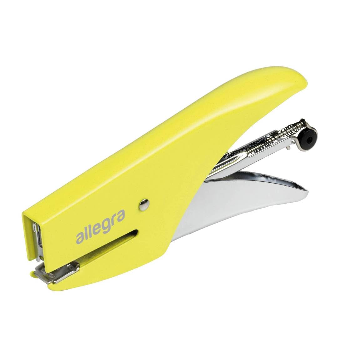 Allegra fluo cucitrice 15 fogli acciaio cromato giallo