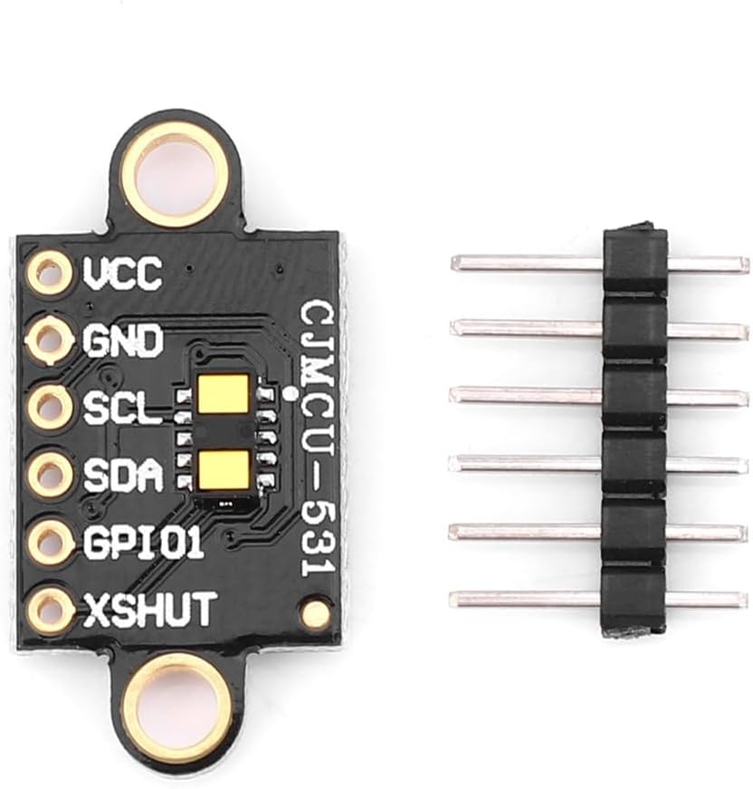 VL53L1X Time of Flight Sensor 4 Meters Ranging Distance Detector with Infrared Emitter for Robotics