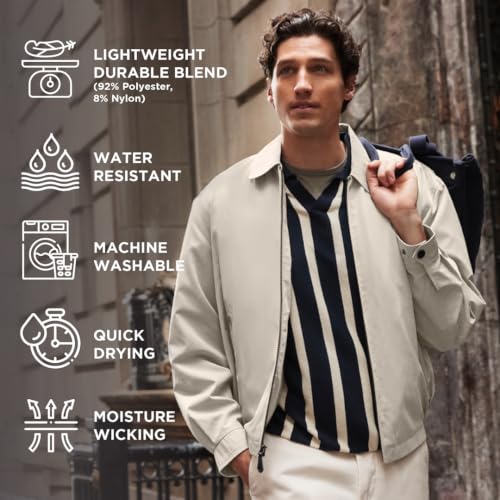 LONDON FOG Auburn Zip-Front Golf Jacket