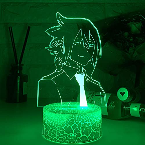 Led-nachtlampje Anime My Hero Academia Tamaki Amajiki licht voor slaapkamer decoratie verjaardagscadeau Tamaki lamp My… - Image 6