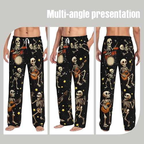 Mens Pajama Pants for Men, Men's Sleep Lounge Pants Bottoms with Pockets，Funny Pjs Sleepwear Gifts for Men2