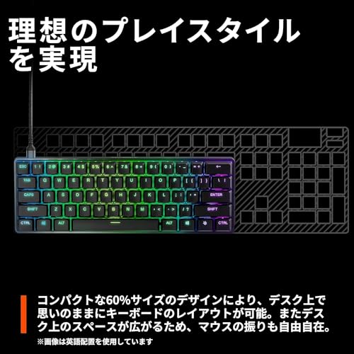 SteelSeries Apex 9 Mini JP 64830 の商品画像 3