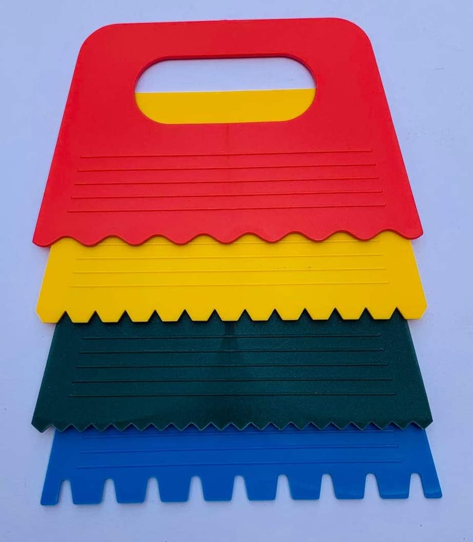 The Pingaksho Artpavillion Plastic smugger for Making Texture on Canvas, Wood, and Any Hard serface Like Wall Art