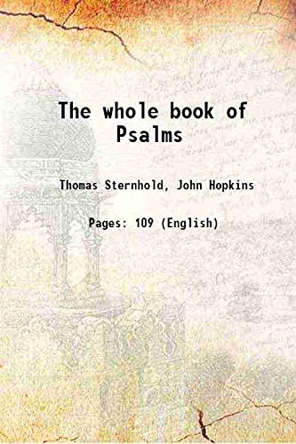The whole book of Psalms 1671