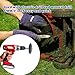 IRONHIT Lawn Mower Blade Sharpener, Upgraded Blade Assist Lawn Mower Blade Sharpener Tool Kit, Sharpener for Drill with Blade Balancer, Blade Sharpeners for Any Power Hand Drills