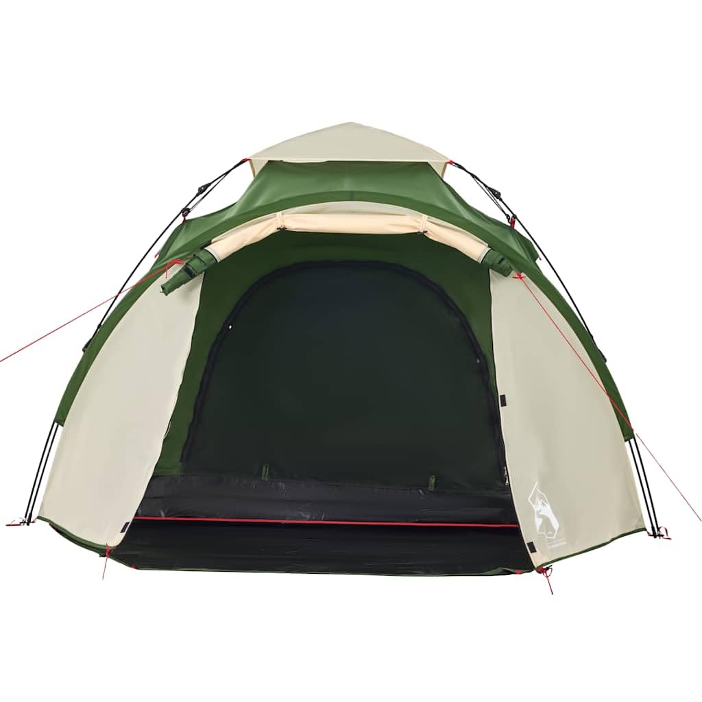 Genérico Tienda de campaña iglú 3 Personas Apertura rápida Verde,Deportes,Actividades al Aire Libre,Camping y Senderismo,Tiendas de campaña-4004226