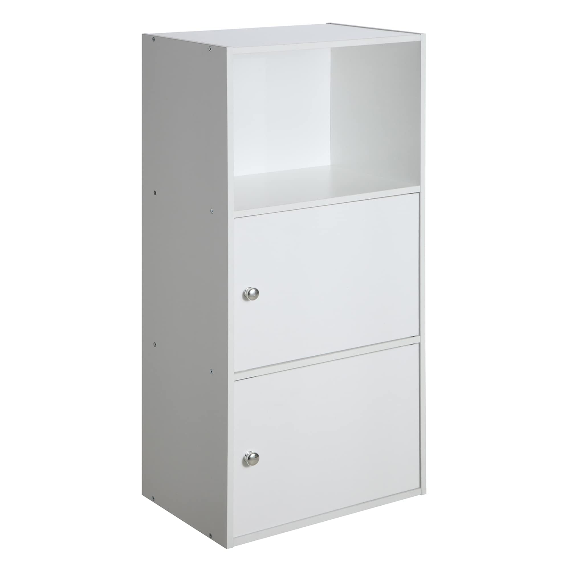 Convenience Concepts Xtra Storage 2 Door Cabinet, White (151187W)