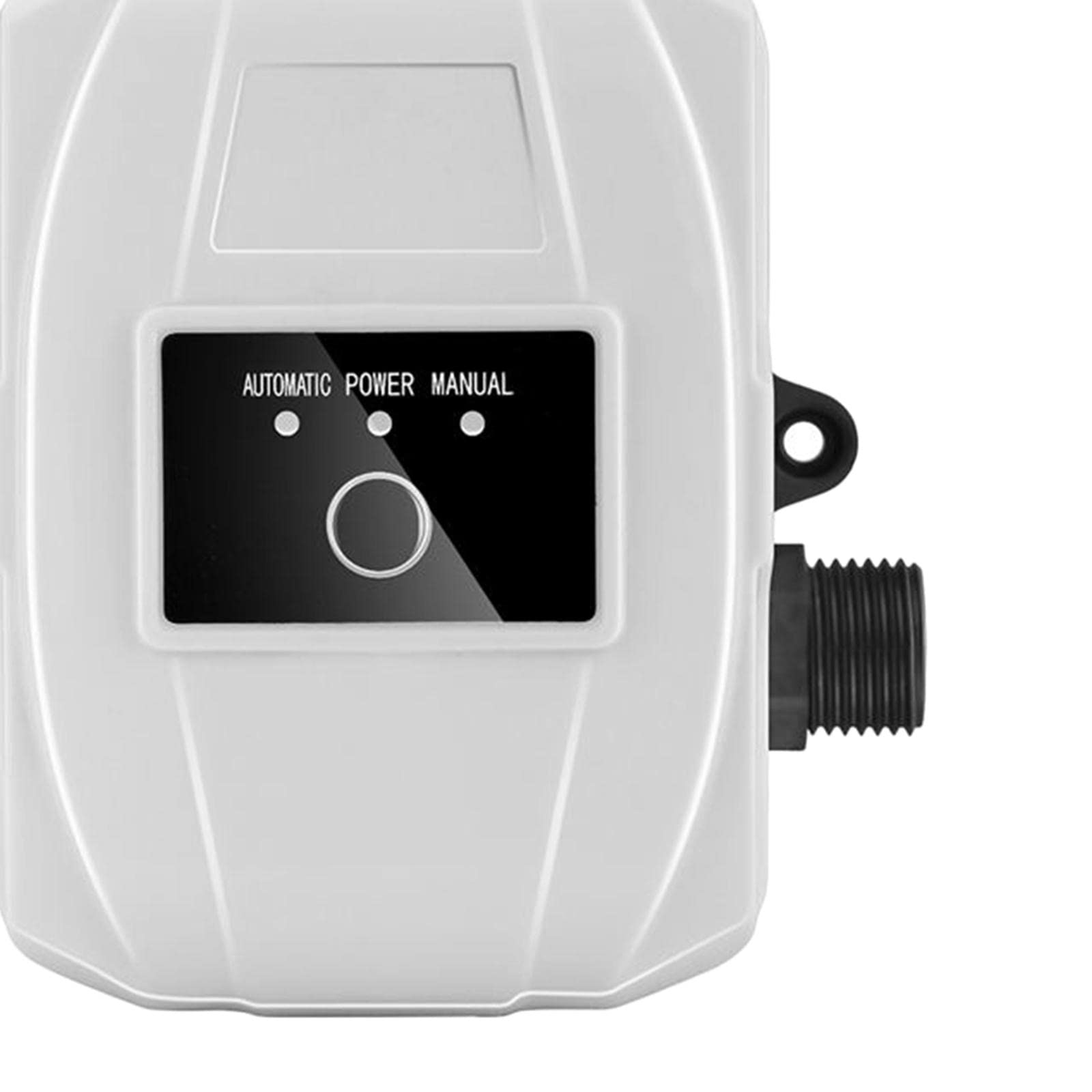 Booster Pompa Acqua Automatica Silenziosa Pompa Pressione Motore Rame Risparmio Energetico Installazione Facile Adatto per Bagno Casa Giardino, Bianco