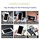 HIGHAKKU Ersatzakku 454854AR kompatibel mit Pa-nasonic KX-TU150, KX-TU150EXR, KX-TU155, KX-TU155EXCN, KX-TU155EXRN, KX-TU160 Handy Smartphone Telefon
