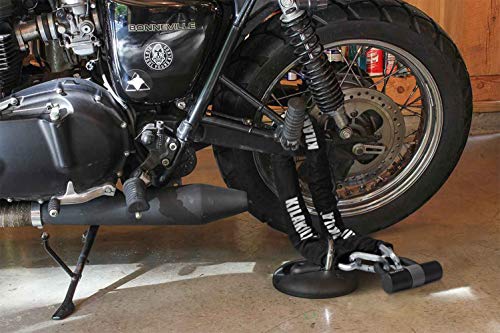 Kilakila 4-Feet Security Chain Lock Heavy Duty Bike Lock 10Mm Motorcycle Chain Lock Disc Lock With 16Mm U Lock #TOP7
