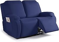 Vista 12 de TAOCOCO Fundas Elásticas para Sofá Reclinable Estilo de 3 Piezas Fundas para Sillas Reclinables Funda para Silla Reclinable Fundas Deslizables