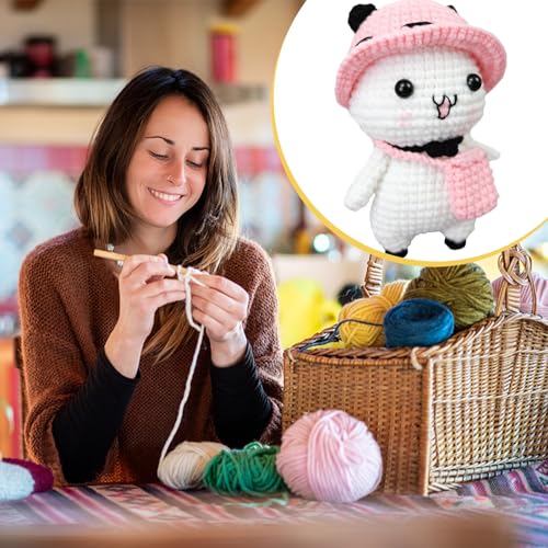 image for UPINS 600 Pieces 6MM Safety Eyes with Washers Black Plastic Safety Eye