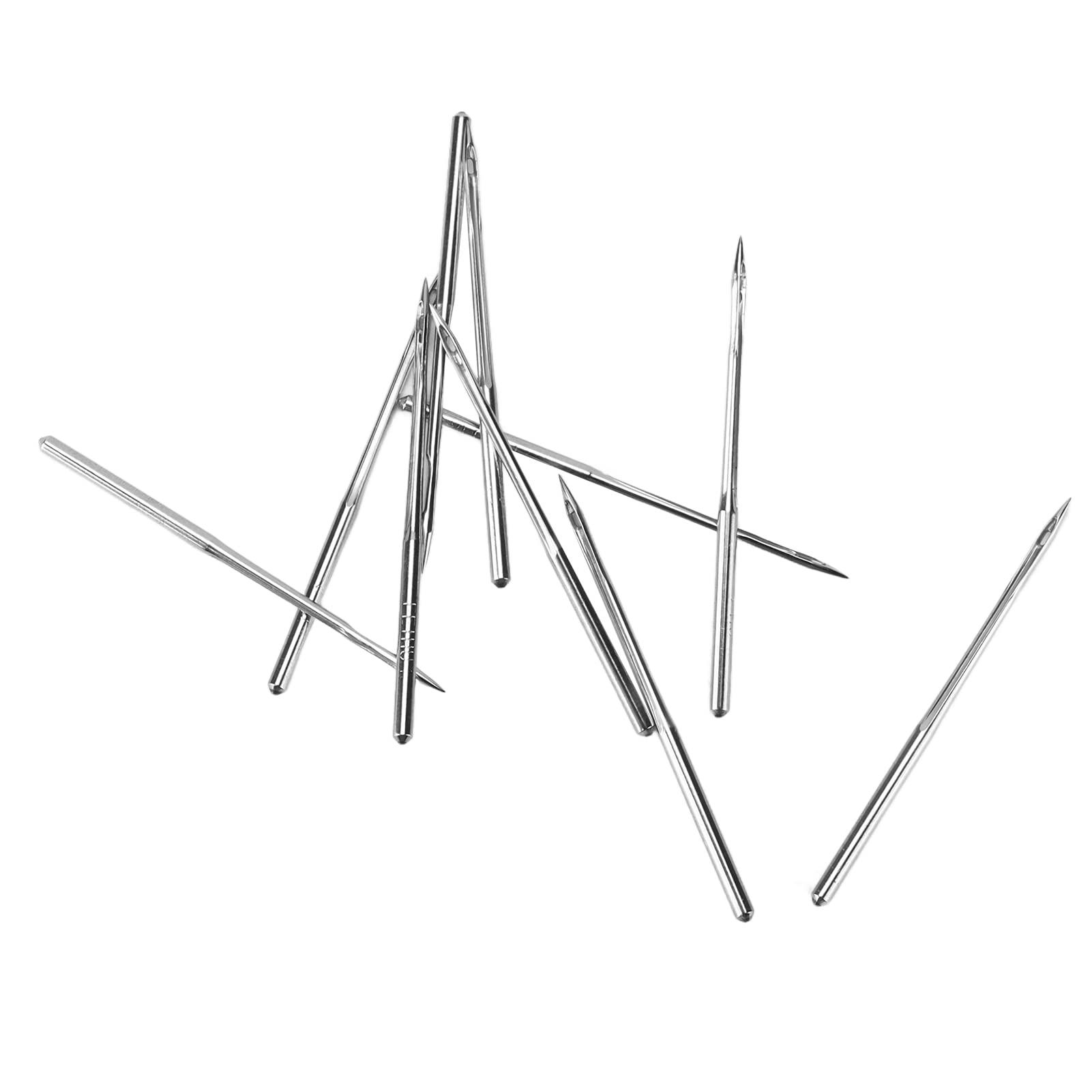 500 aghi per macchina da cucire, metallo durevole di alta qualità per cucire vari tessuti (No. 18 (50 pack))