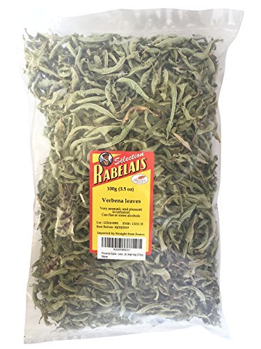Straight from France Loose Lemon Verbena Leaves from France Perfect for Relaxing Infusions Herb Teas and Tisanes (3.5 Ounce (pack of 1))