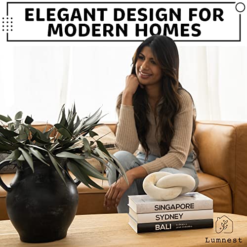 Decorative Books For Home Decor —Beautiful Hardcover Faux Book Decor, Set Of 3 Coffee Table Books Decor —Book Decorations For Living Room, Entryway Table, And Book Shelf Decor #TOP3