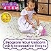 Power Your Fun Robo Pets Unicorn Toy for Girls and Boys - Remote Control Robot Toys with Interactive Hand Motion Gestures, STEM Programmable Treats, Walking, Dancing Robot Unicorn Kids Toy (Pink)