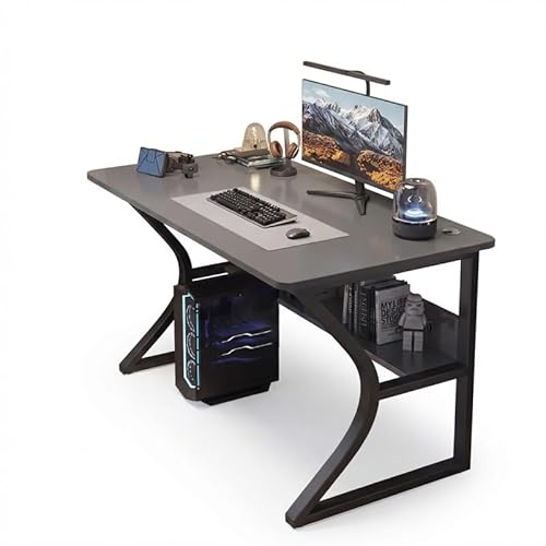 �Q�[�~���O�f�X�N �X�`�[���r C���^ �⋭���� �z���E �p�\�R���f�X�N ���[�I�t�� �Q���I�t�B�Xe�X�|�[�c���[���C���^�[�l�b�g�J�t�F�K�p �ؖڒ�MumuElf (100x60x75cm,�O���[)