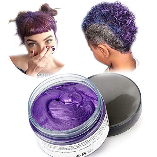 Cera del color del pelo, peinado mate natural para party.osplay,...